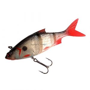 Balzer Lazy Eye Shad Gummifisch Rotfeder