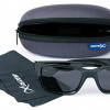 Jenzi Polarisationsbrille Sport mit Etui Angelbrille Hardcase Sonnenbrille 